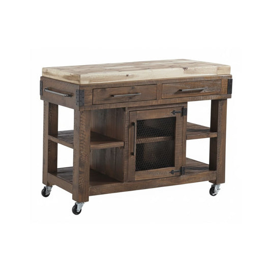 Antiqua Kitchen Island Bench
