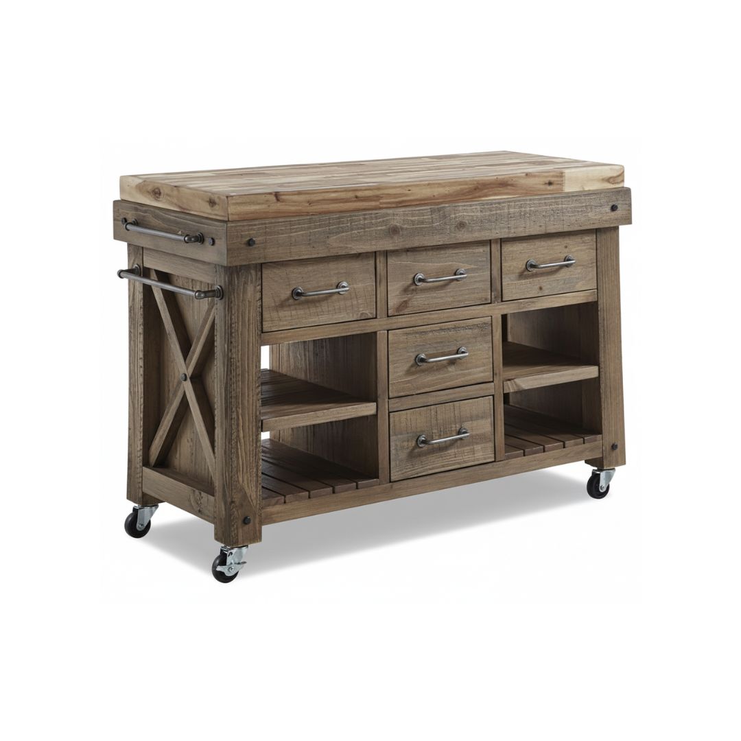 Ashfort Kitchen Island Bench