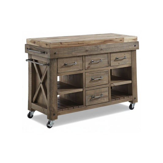 Ashfort Kitchen Island Bench
