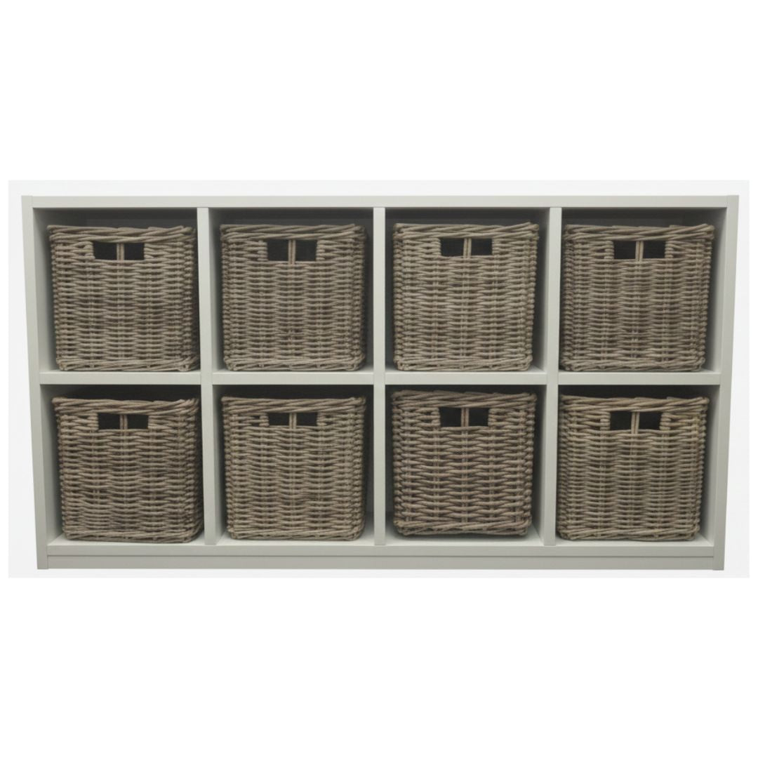 Australian Made Storage Unit with 8 Baskets