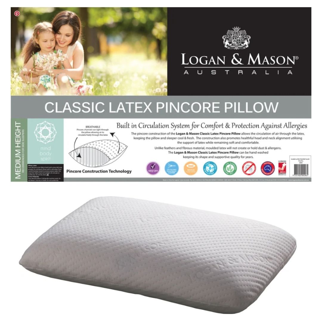 Classic Latex Pincore Pillow