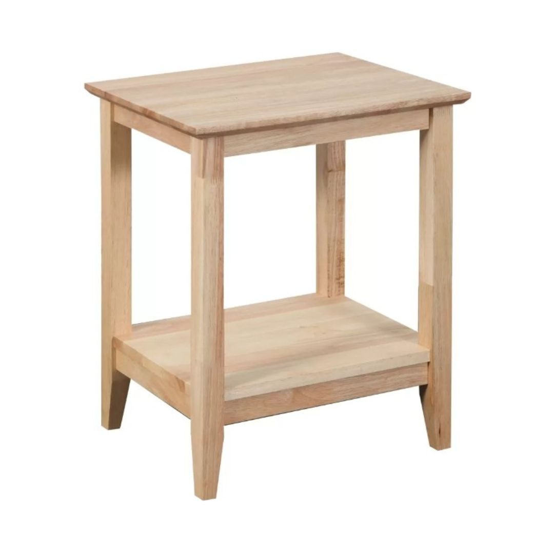 Quadrat Rectangle Lamp Table