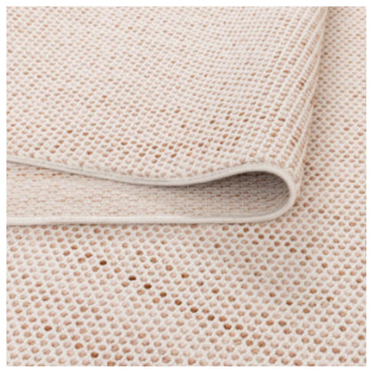 Berno Ivory Loop Rug - Pink