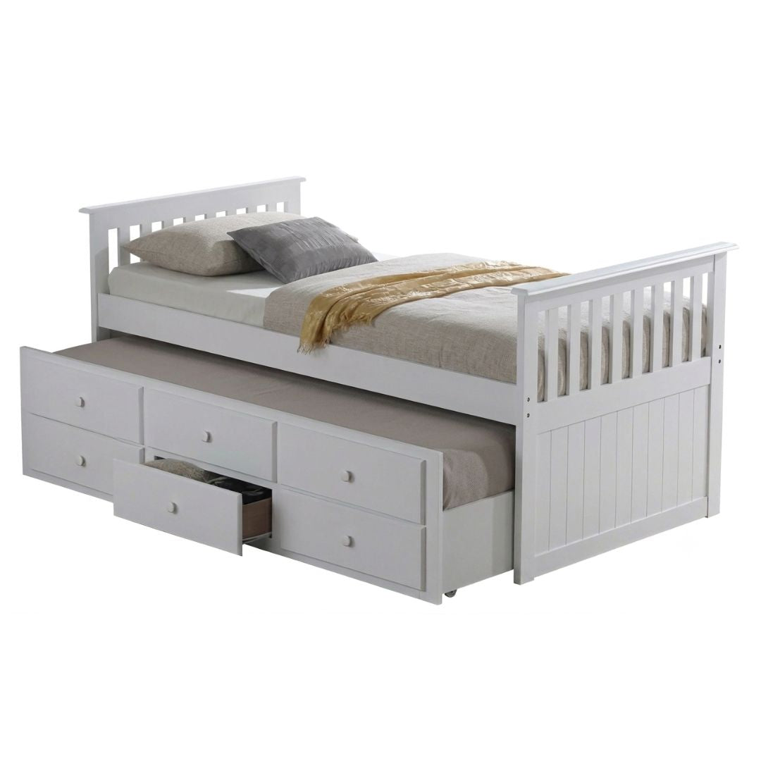 Aria Captains Bed with Trundle