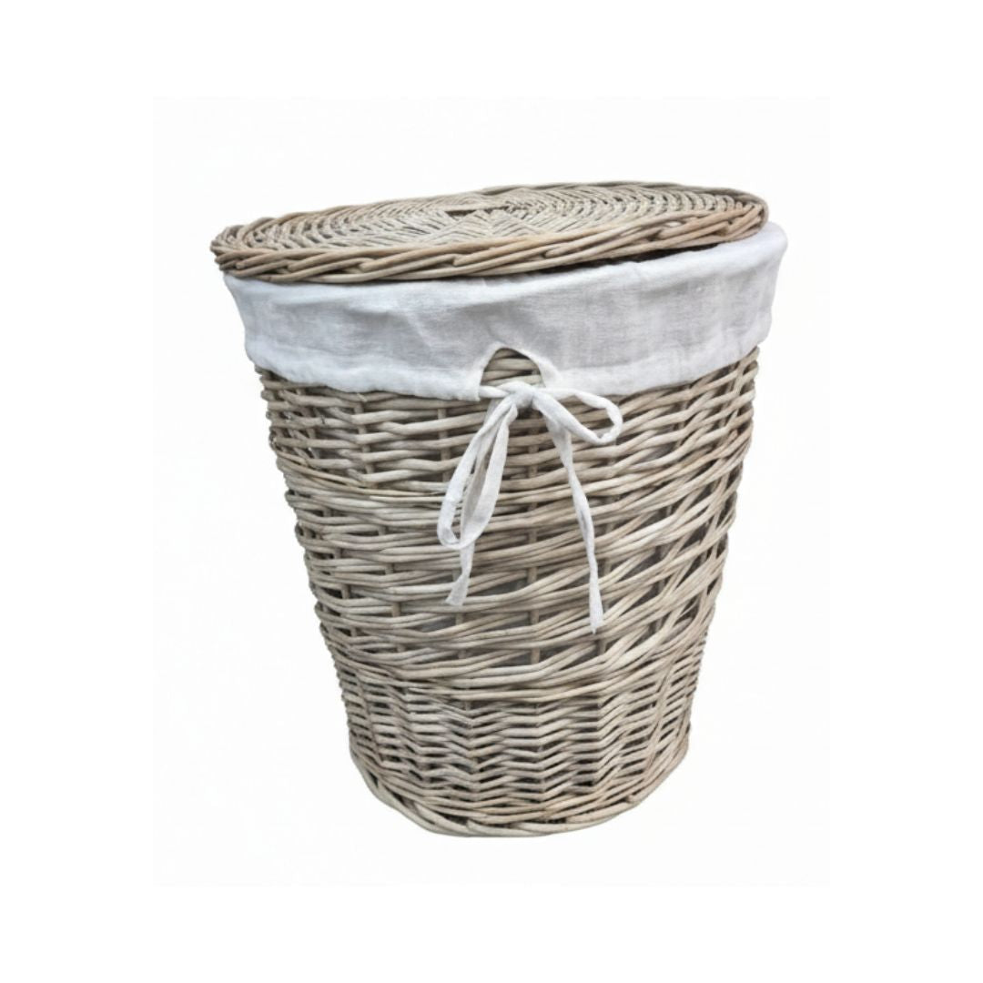 Cane Willow Laundry Basket