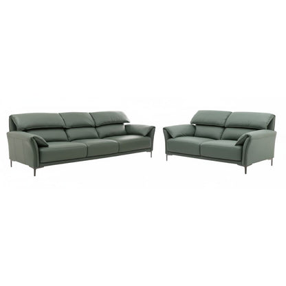 Plaza 3 + 2 Sofa Pair - Forrest Leather